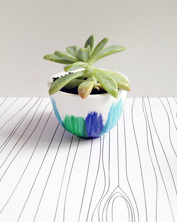 Snazzy Painted Planter Pots