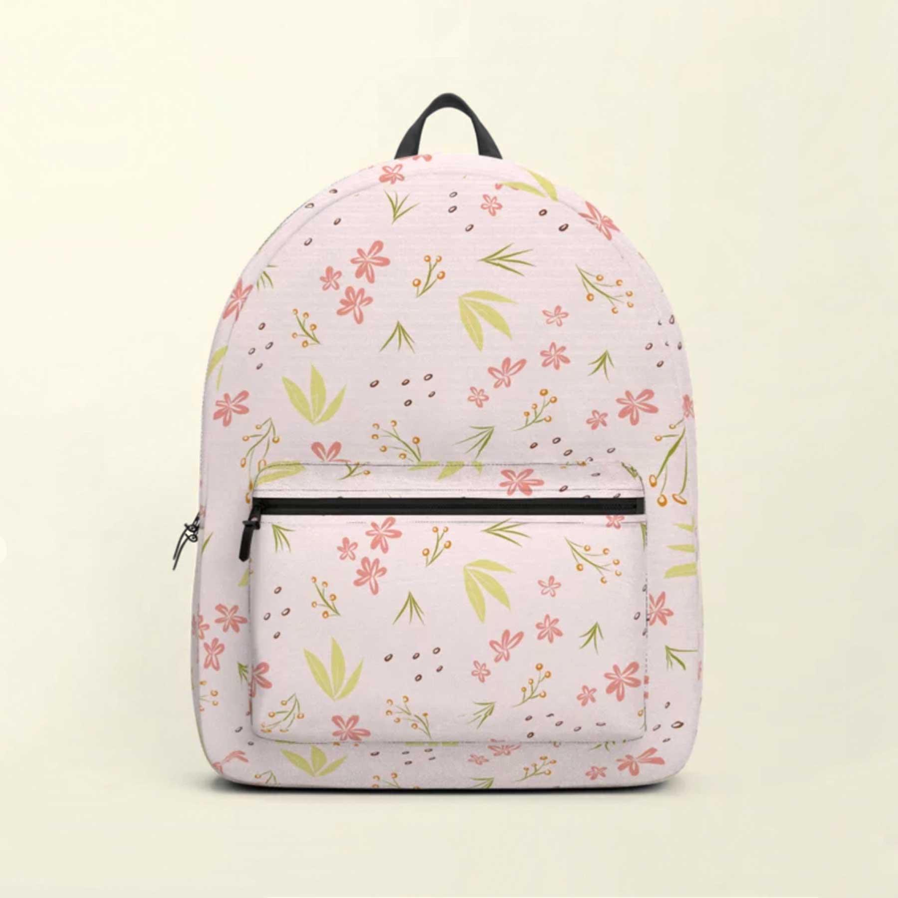 Wildflower backpack - Make and Tell on Society6