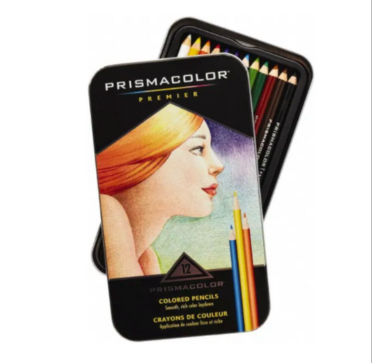 Prismacolor Premier Colored Pencils, Soft Core, 12 count