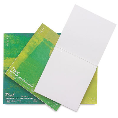 Fluid™ Hot Press Watercolor Paper Block