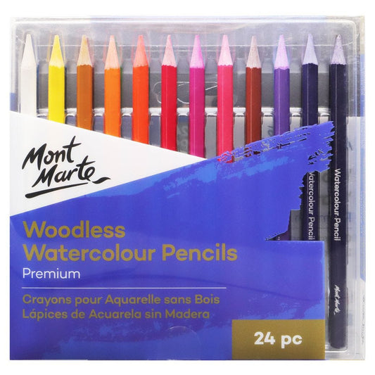 MONT MARTE Woodless Charcoal Pencils, 3 Piece. Features 3 Grades Of  Charcoal Including Soft, Medium and Hard.