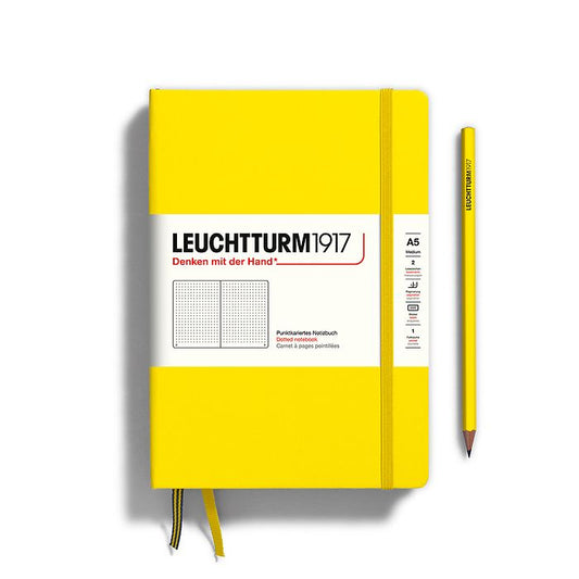 Hardcover Lemon Leuchtturm Notebook Landscape (A5)