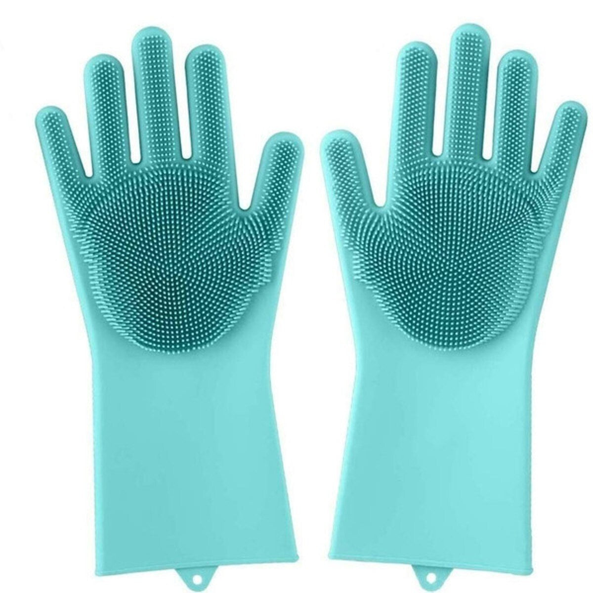 Magic Silicone Dishwashing Scrubber Gloves