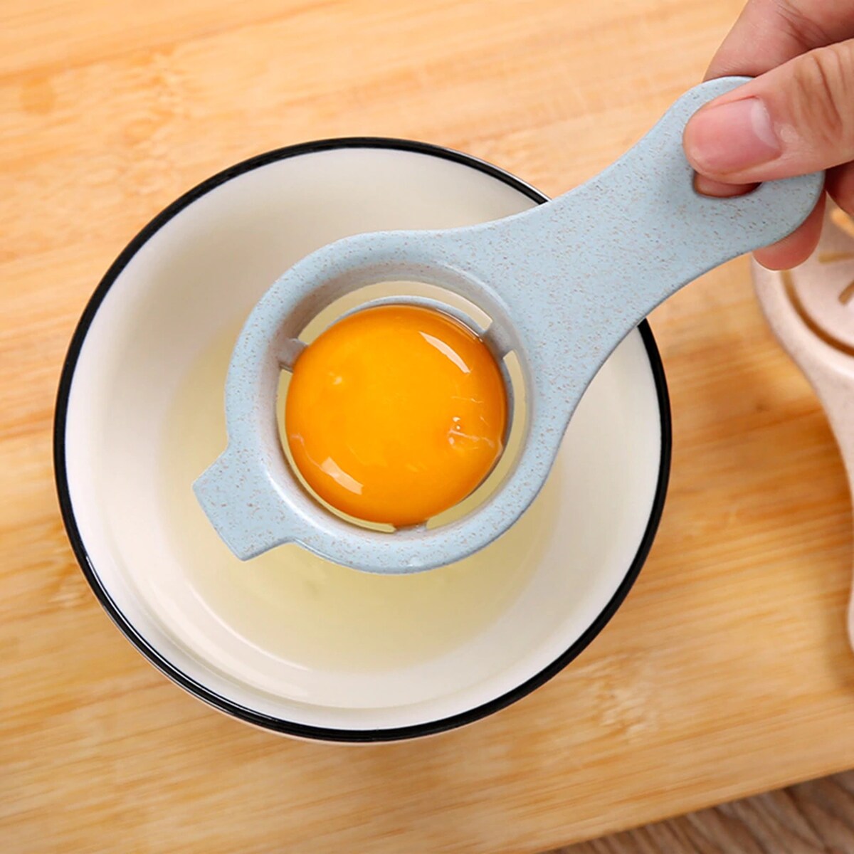 Egg Yolk Separator Tool Wheat Straw Material