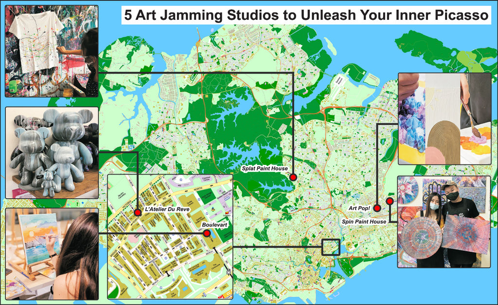 5 Art Jamming Studios