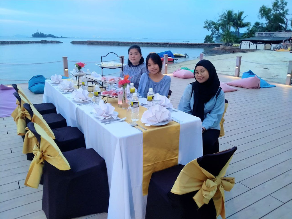 Batam View Beach Resort Private Dinner at Lover Deck