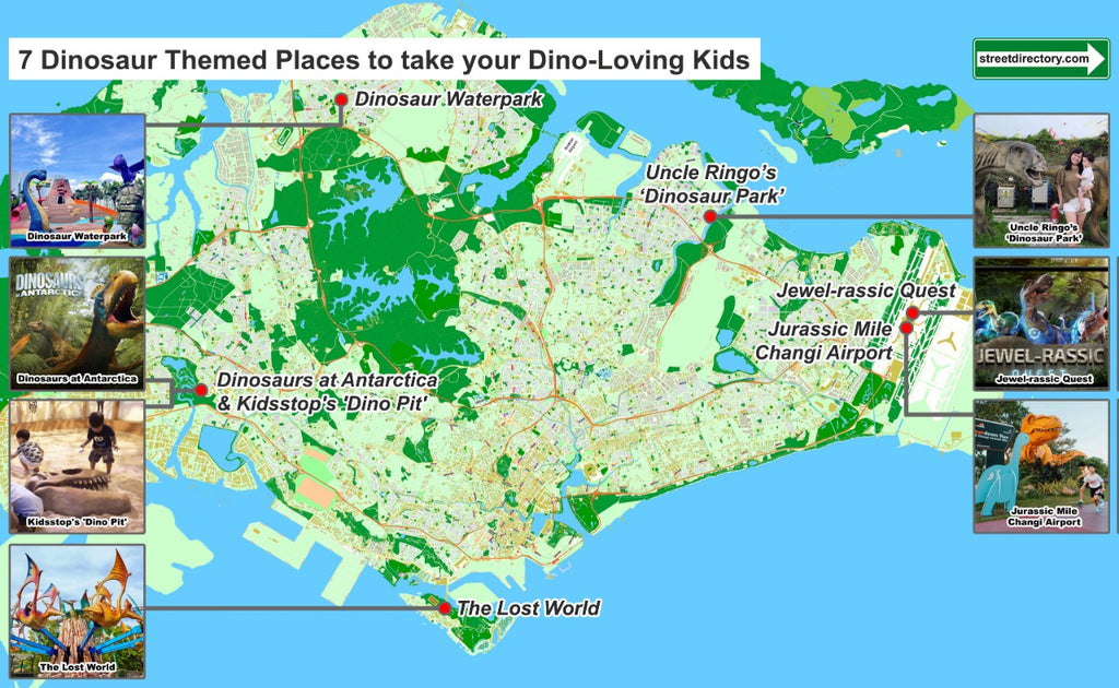 Dinosaur Themed Places