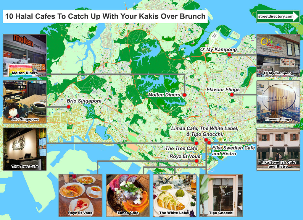 Halal Brunch Cafes