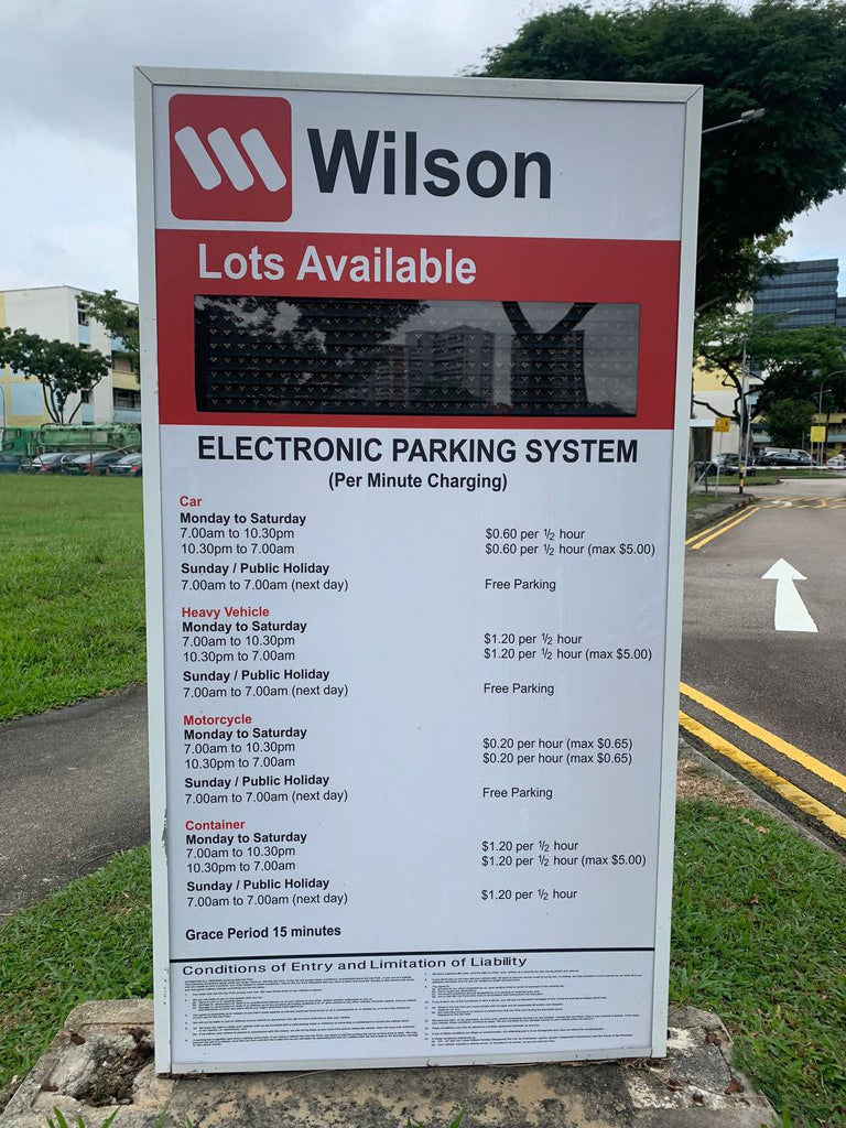 JTC Parking Rates