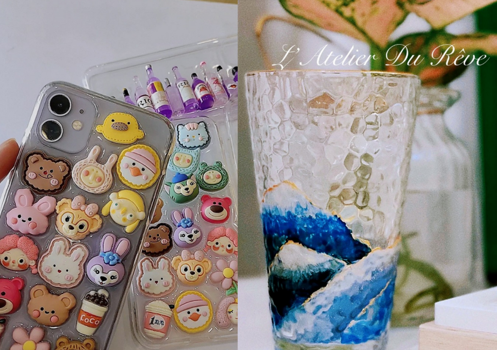 L’Atelier Du Reve_DIY Phone Case & Painting Glass