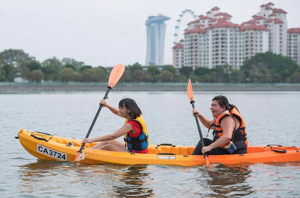 Singapore Sports Hub Kayaking