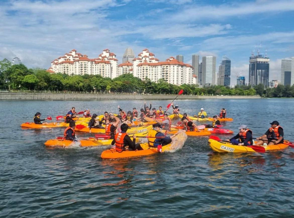 Singapore Sports Hub Kayaking