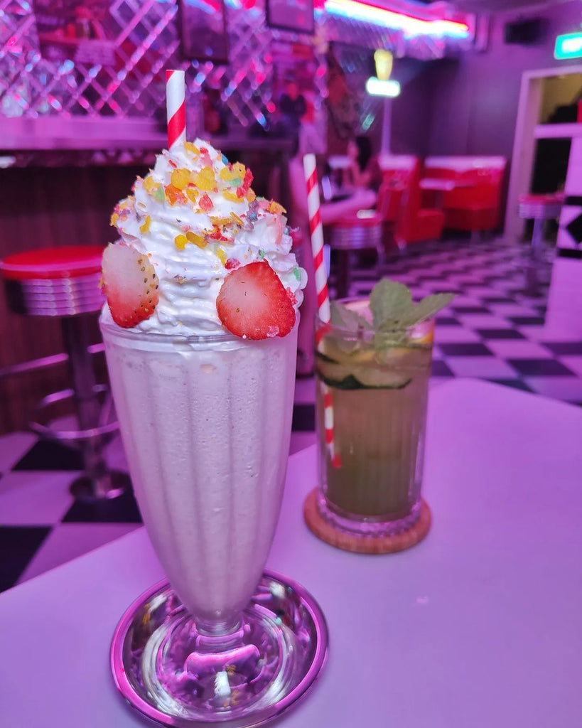 Strawberry milkshake