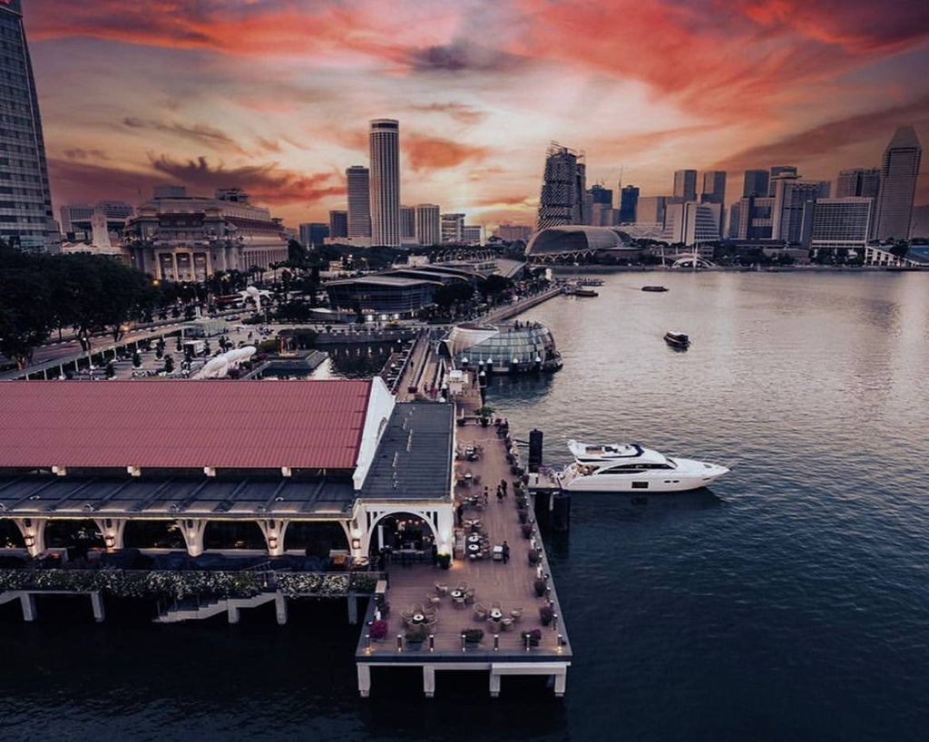 View of MBS from Clifford Pier