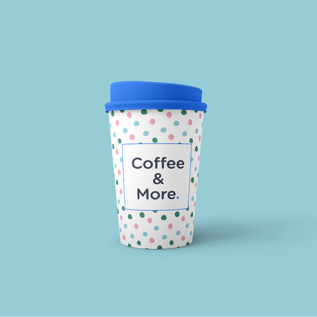 Zelfrespect Validatie klep Coffee & More herbruikbare beker – CM.com Demostore PS