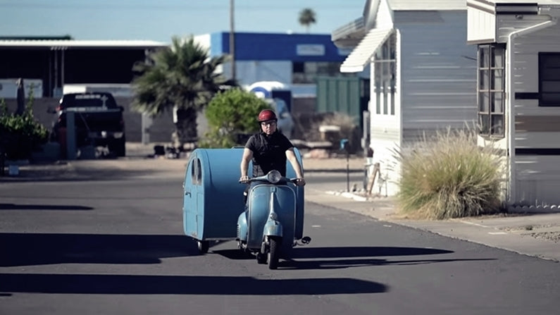 VESPA TEARDROP TRAILER