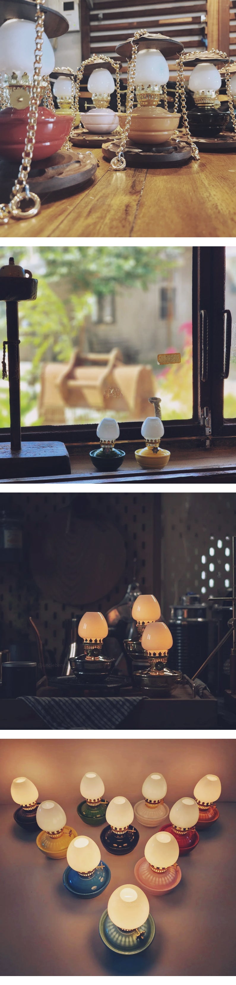 Vintage Oil Lamp • 復古小油燈 - 全系列⓭色懷舊登場 KELLY LAMP