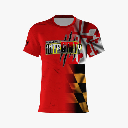 New Maryland State Flag Sublimated Men's Sport Full Print 