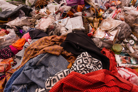 Textile waste landfill- Cherchez la Femme the brand