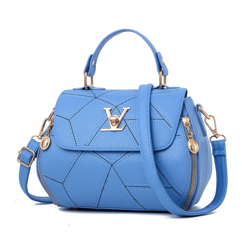 Flap V Brand Womens Bag Luxury Leather Handbags