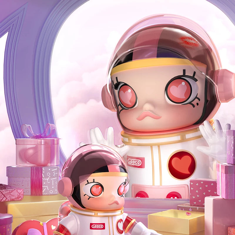 POP MART MEGA COLLECTION 400% 1000% SPACE MOLLY HEARTBEAT – Artional