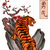 Japanese Tiger Tattoo Paint by Numbers Kit