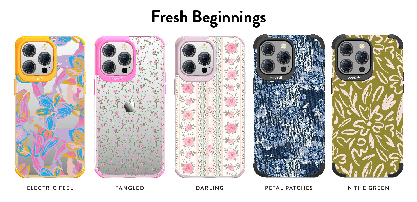 Fresh Beginnings - Cute Spring Designs On Eco-Friendly Phone Cases