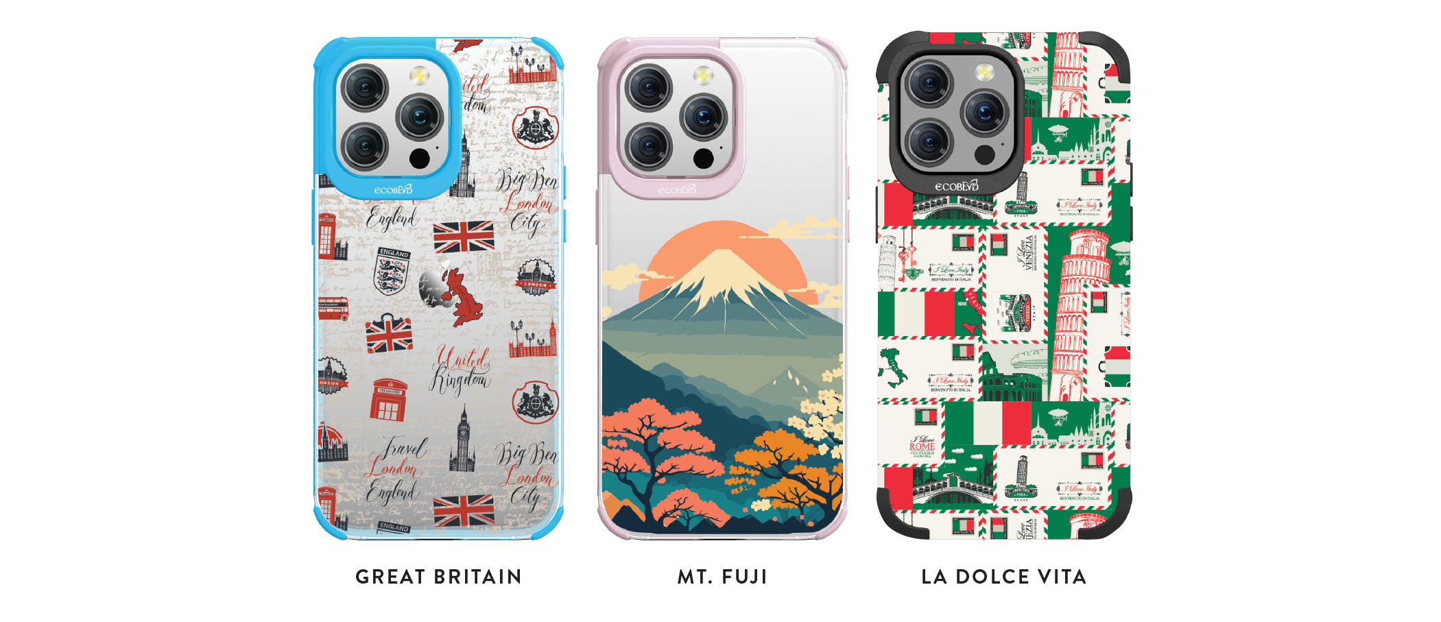 See Natural Landmarks With EcoBlvd's Travel Design Phone Cases