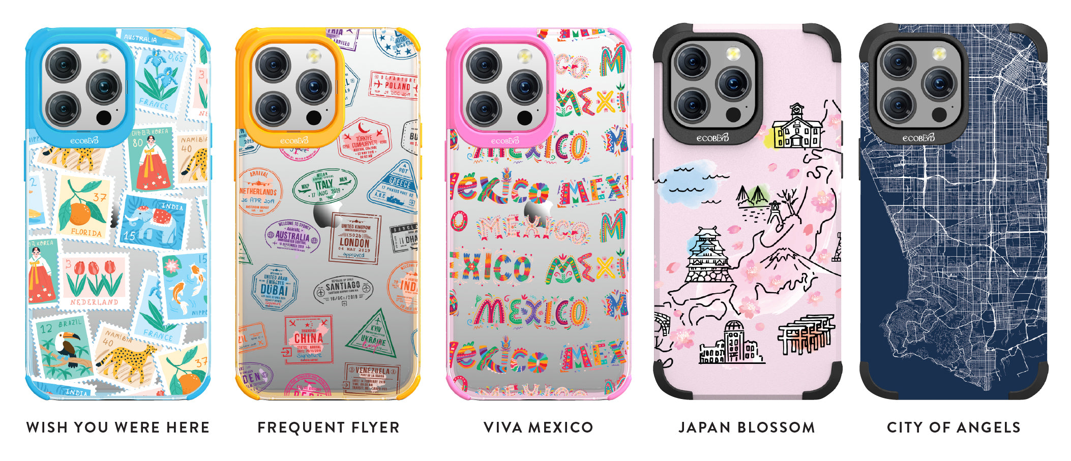 Collect Souvenirs With EcoBlvd's Travel Design Phone Cases