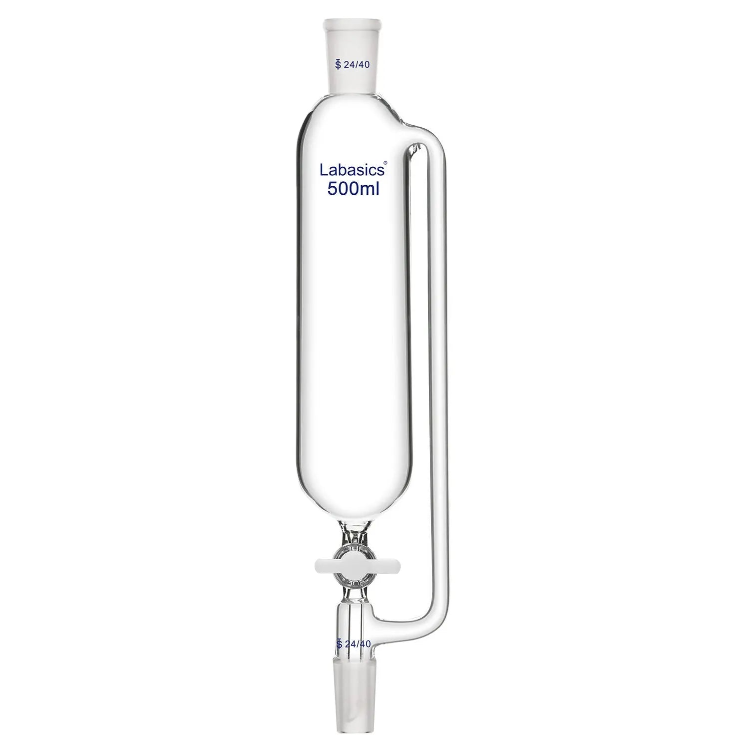 Pressure Equalizing Addition Funnel, Borosilicate Glass Dropping Funnel 24/40 Joint