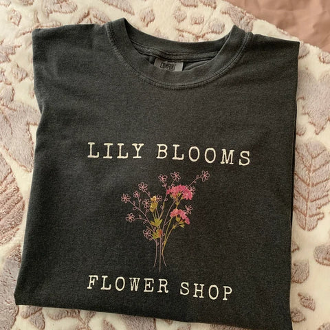 lily blooms bookish merch