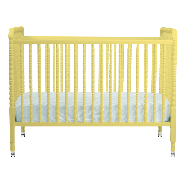 yellow jenny lind crib