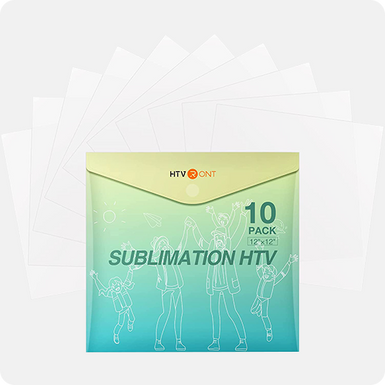 Clear HTV Vinyl for Sublimation  Clear Viny 12 X 10FT – HTVRONT