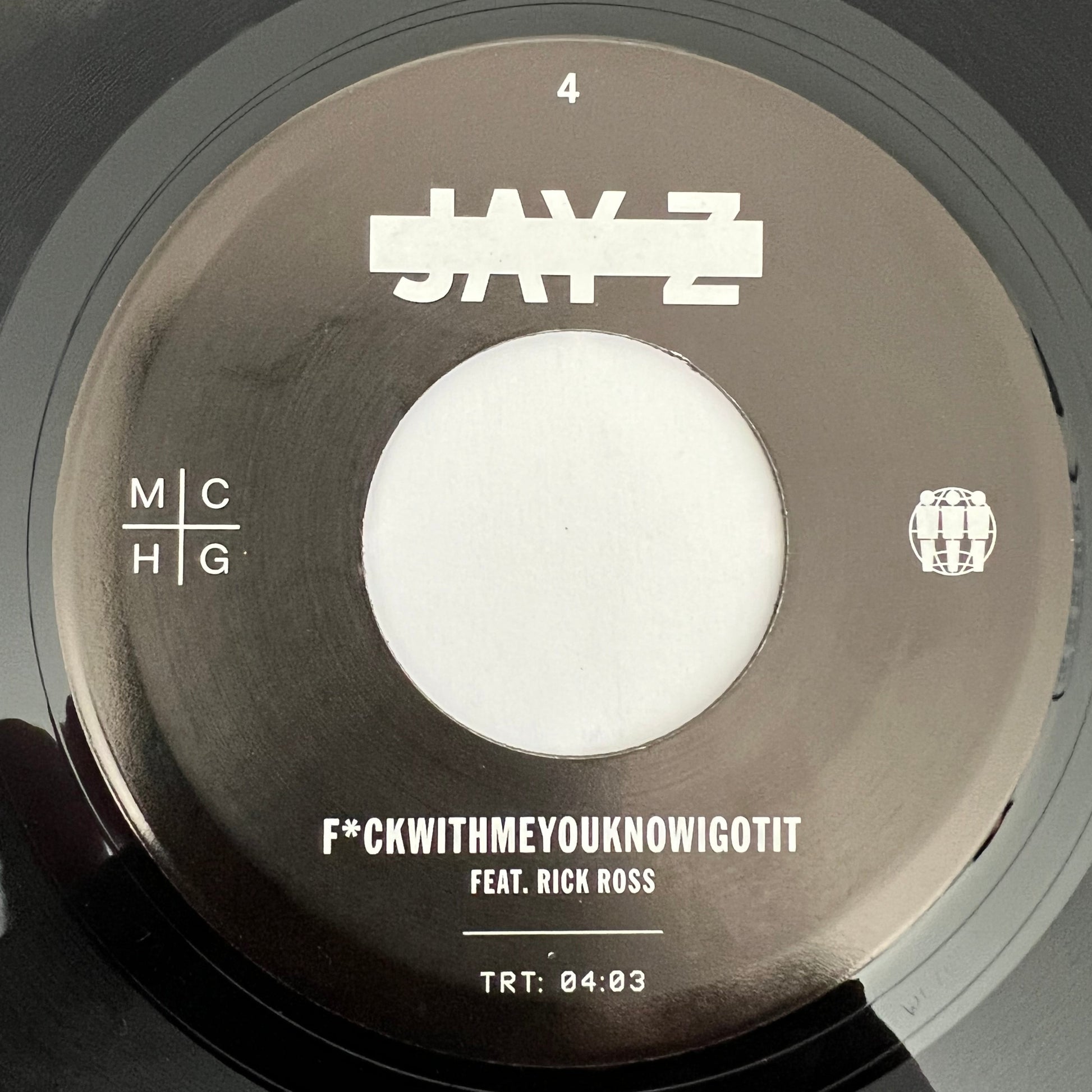 Jay-Z - Tom Ford / F*ckwithmeyouknowigotit Featuring Rick Ross (NM) –  45sonly