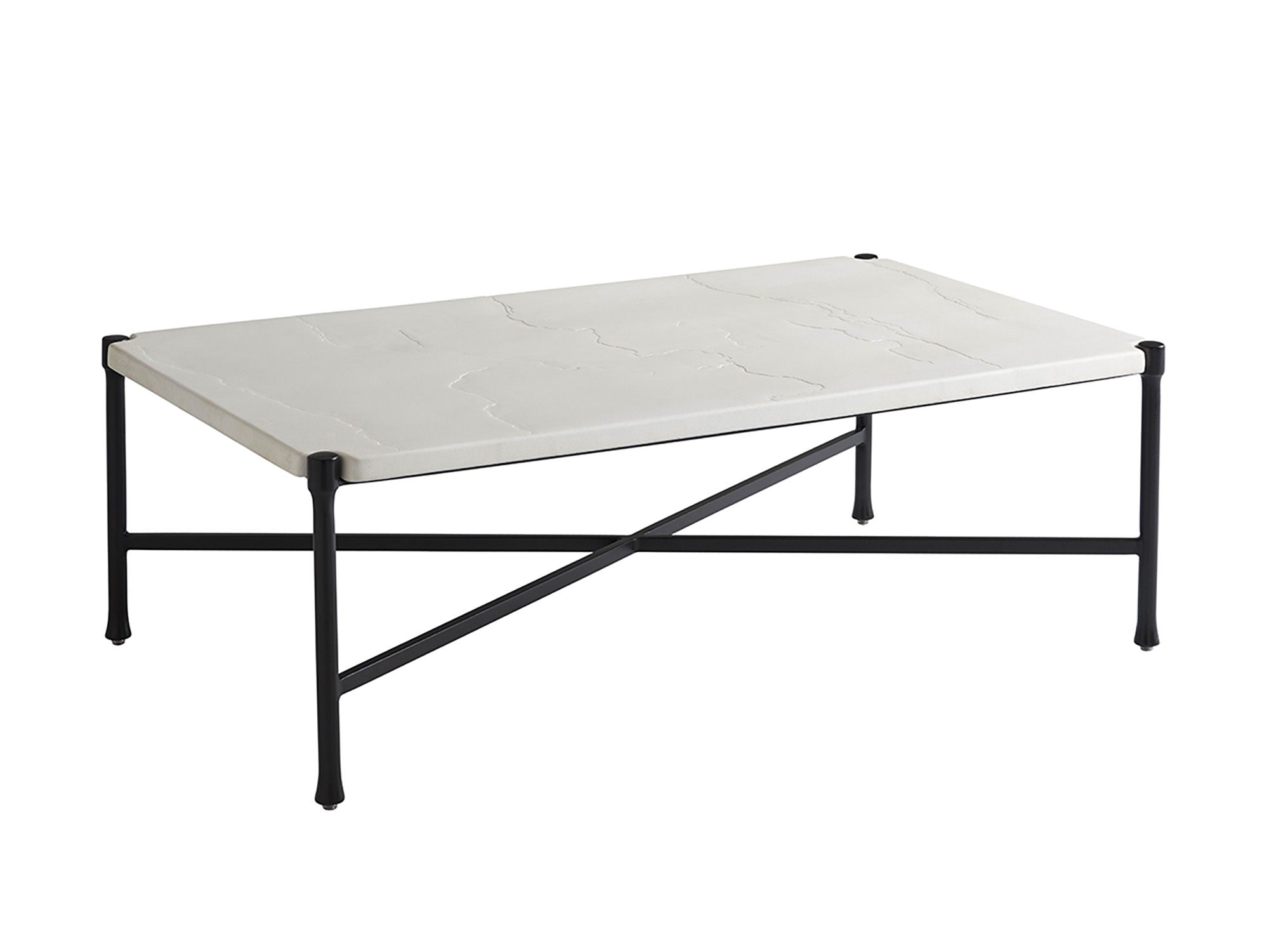 Pavlova - Rectangular Cocktail Table - White