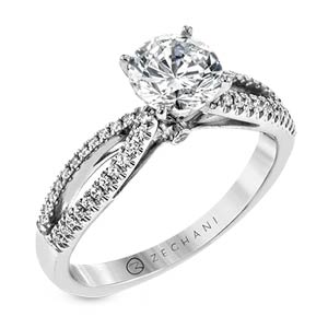 split shank engagement rings