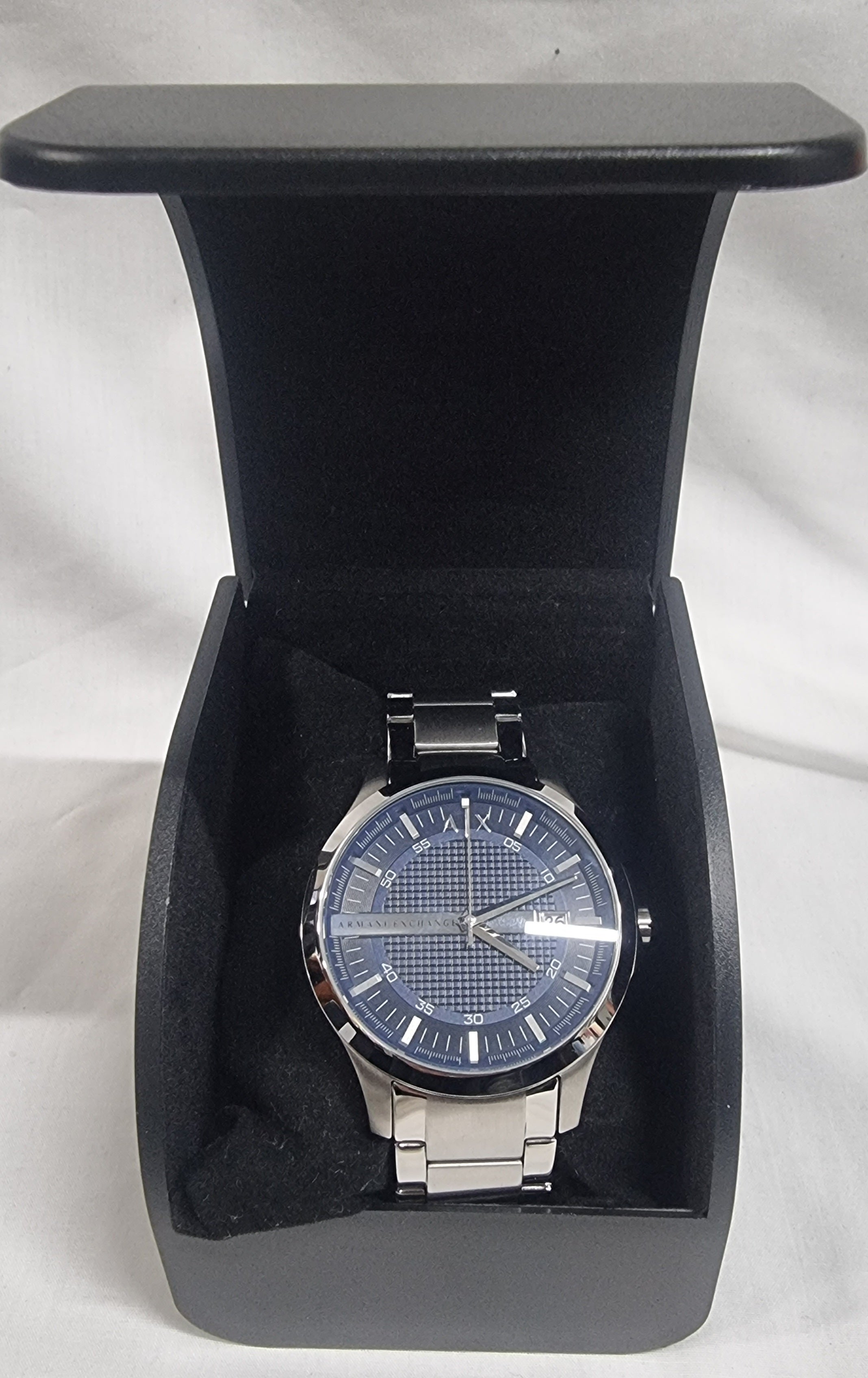 Armani Exchange Hampton Analog Blue Dial Men's Watch - AX2132 – ramsgate  pawnbroker