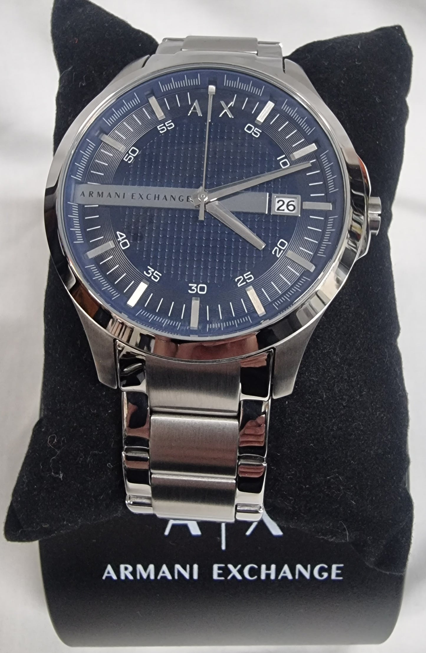 Armani Exchange Hampton Analog Blue Dial Men's Watch - AX2132 – ramsgate  pawnbroker