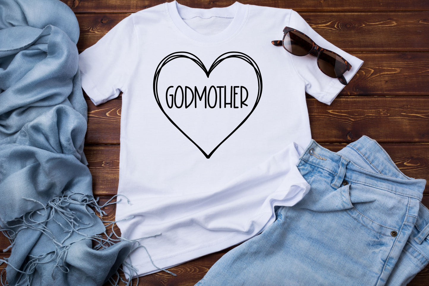Godmother Bold Heart SVG