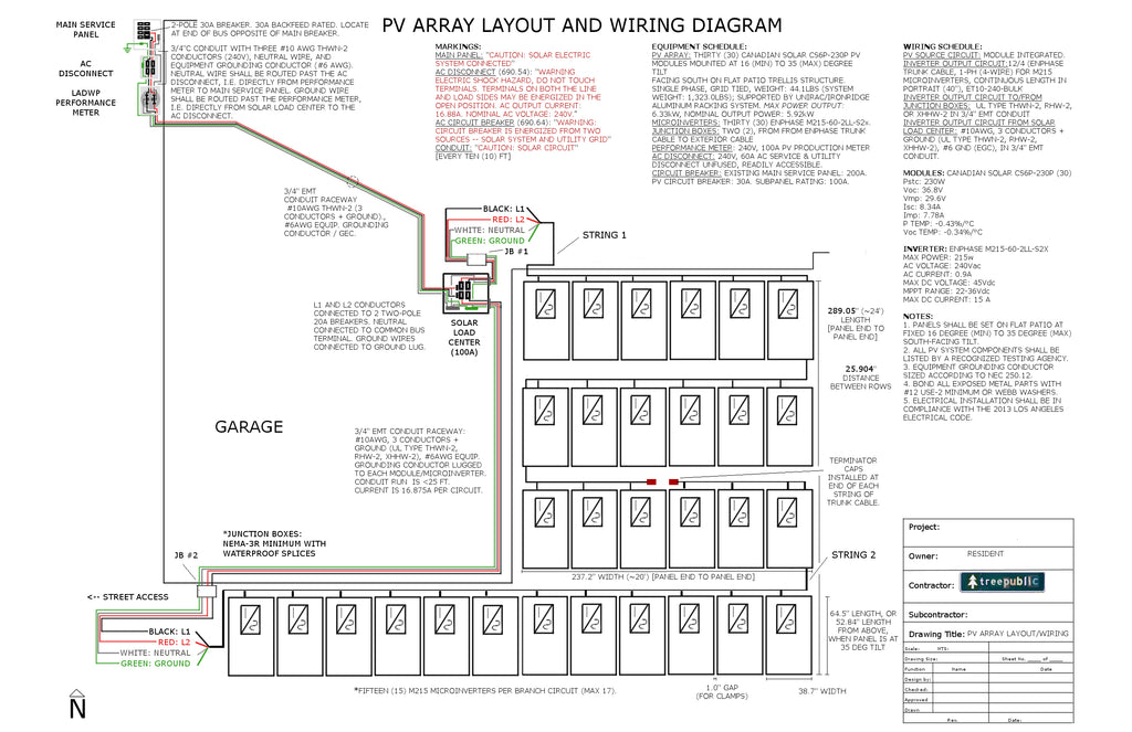 Pv Wiring Diagram Solar Pv Installation Guide • Free 