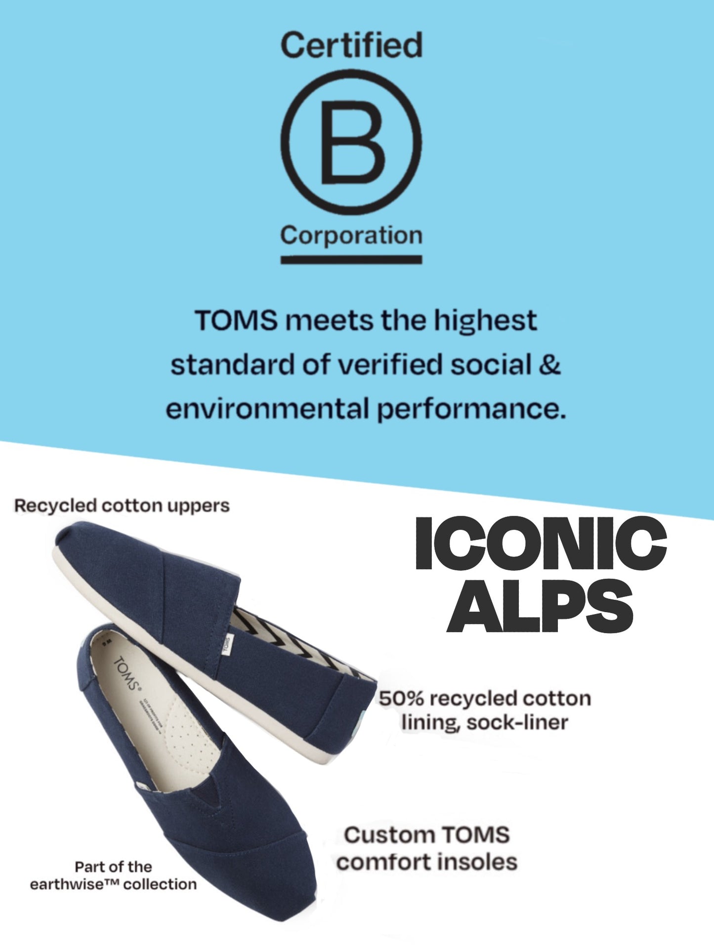 Alpargata Majolica Blue Heritage Canvas Slip Ons-TOMS® India Official Site