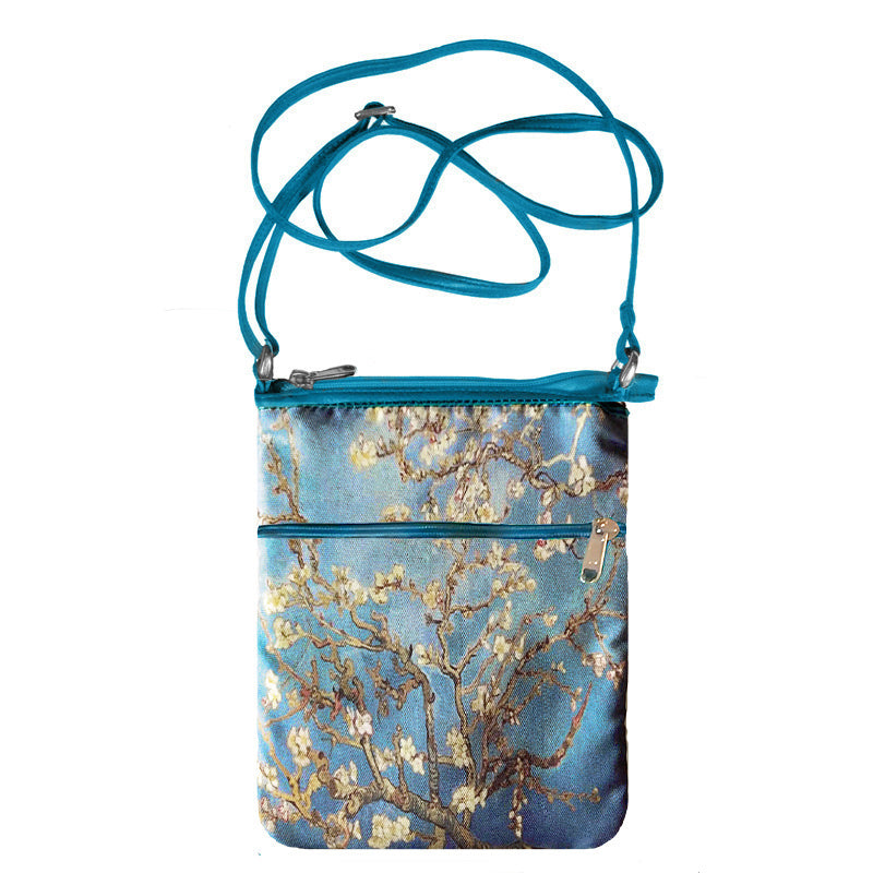 Van Gogh Starry Night Crossbody Bag - 6.5 x 10 coated canvas, Vega –  Alicia Klein - Taxi Wallet - OWLrecycled