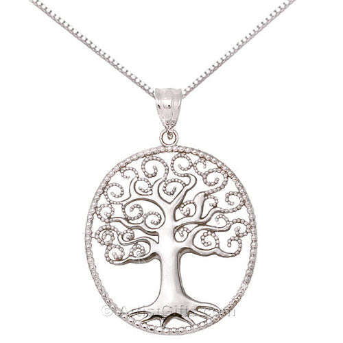 Tree of Life Necklace - Sterling Silver, Indonesia - Women's Peace