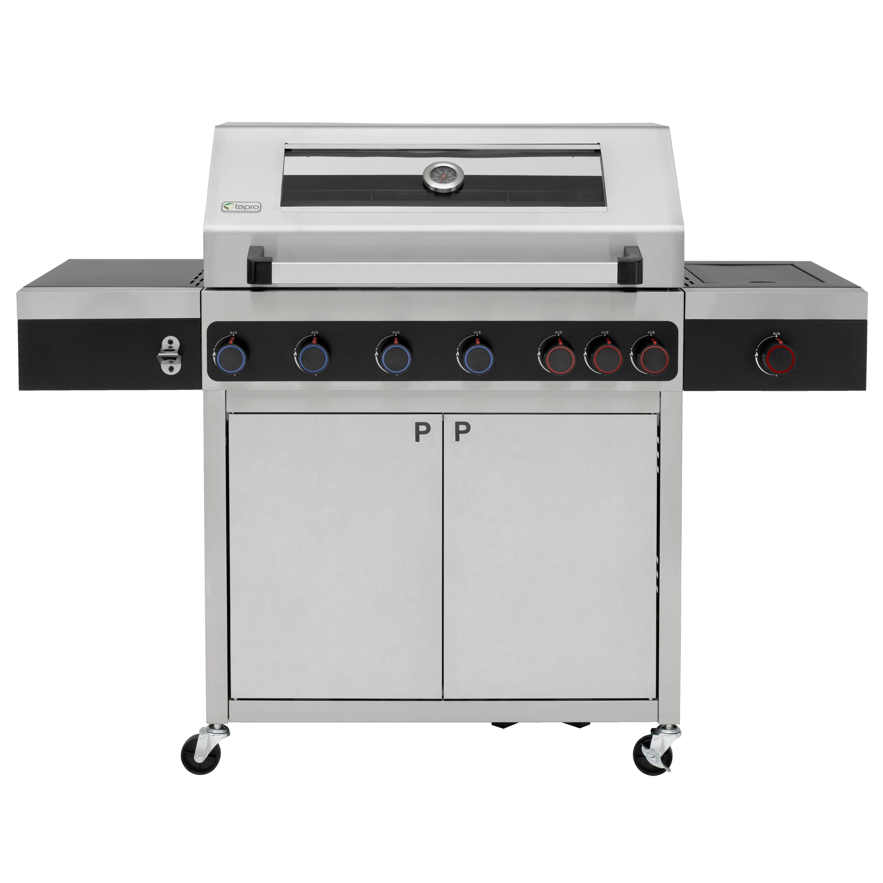 Keansburg 6 Special Gas BBQ with Infrared Side Back Burner – Outdoor Delux