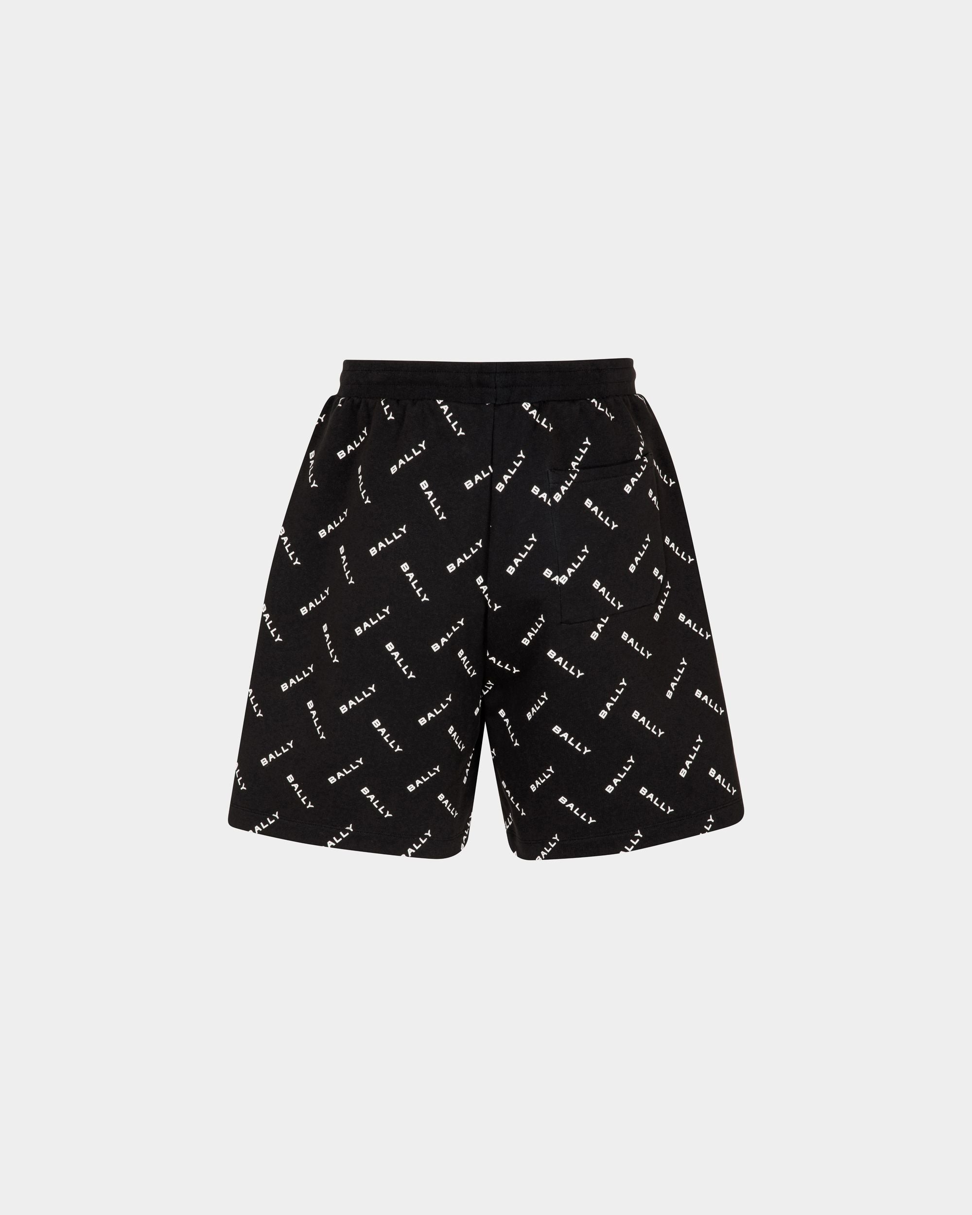 Herren-Shorts aus dunkelblauer Baumwolle | Bally | Still Life Rückseite