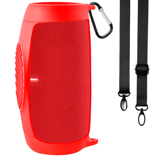 JBL Charge 4 Red Portable Bluetooth Speaker w/Case 