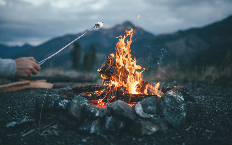 Lagerfeuer und Radfahren mit Gratis-Oolactive