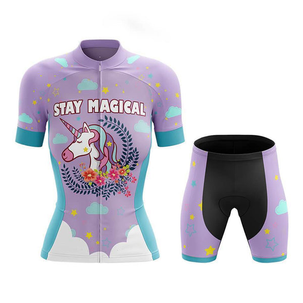 Stay Magical womens cycling apparel