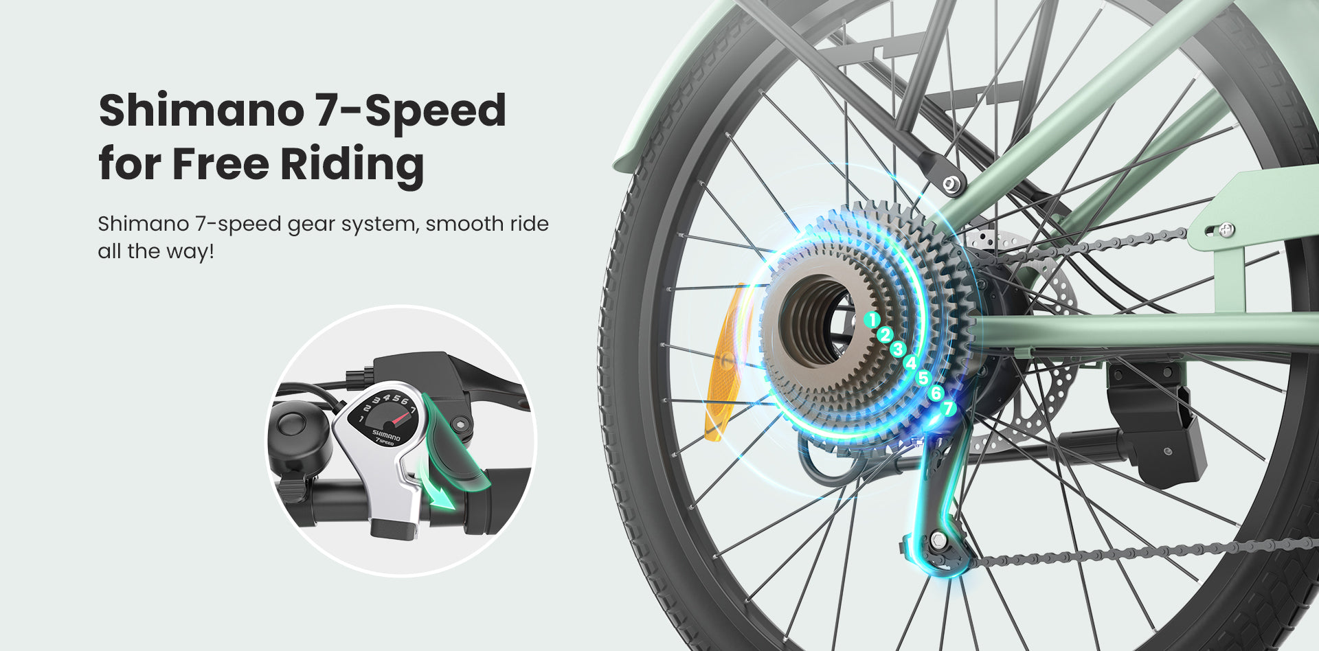touroll b2 electric bike shimano speed control