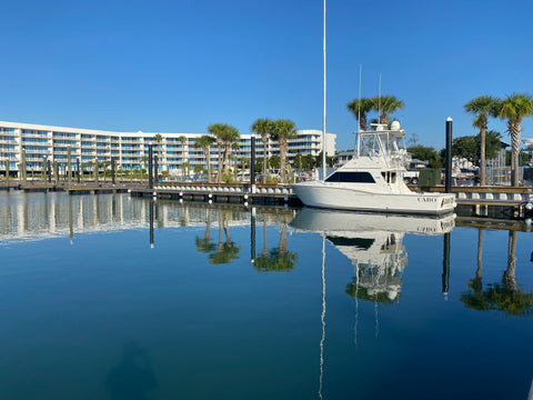 Boat Detailed by Soul Shine Yachtworks team at Sportsmans Marina